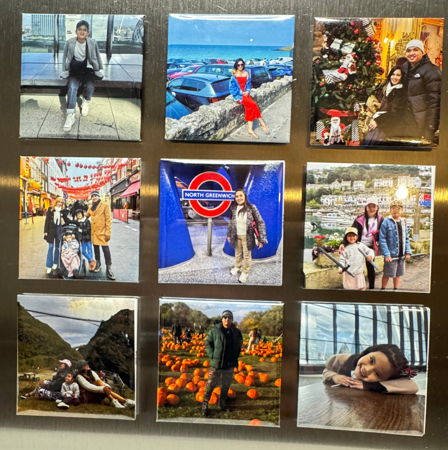 Custom Photo Magnets 9pcs. (2x2)