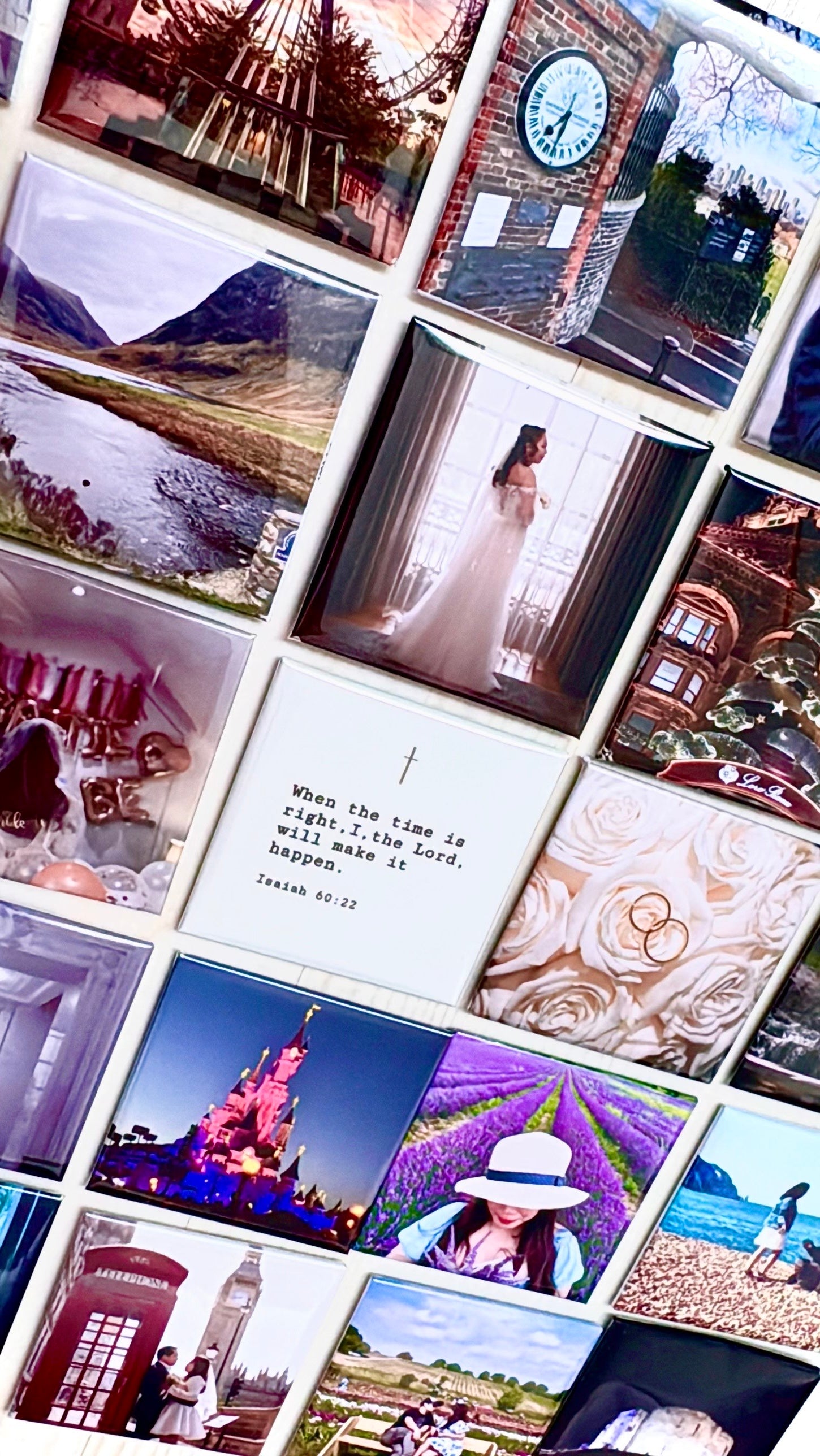 Collage of various photos including landscapes, people, and scenic views.